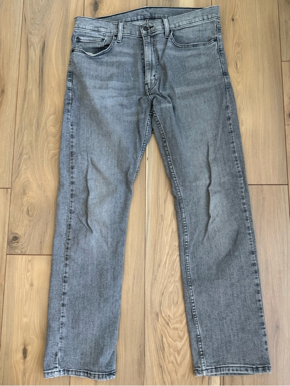 Levi’s 513 Slim Straight Jeans 34 x 32 - Gray